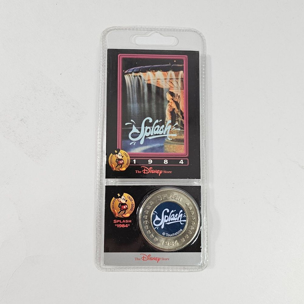 Disney Store Splash 1984 Decades Coin First Touchstone Film #28